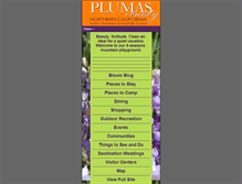 Tablet Screenshot of plumascounty.org