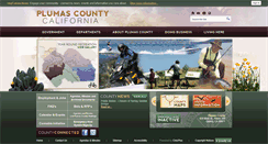 Desktop Screenshot of plumascounty.us